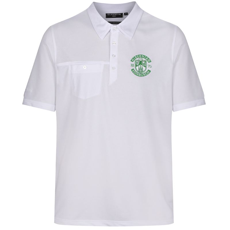 GLENMUIR LOWTHER POLO WHITE