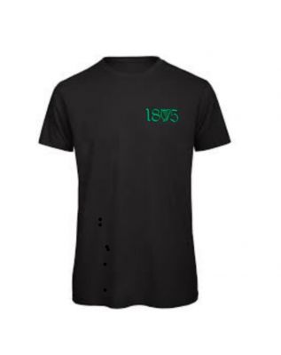 EMBROIDERED 1875 T-SHIRT - BLK - SNR image
