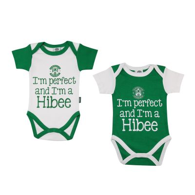 PERFECT TWIN PACK BODYSUIT - GRN/WHT image