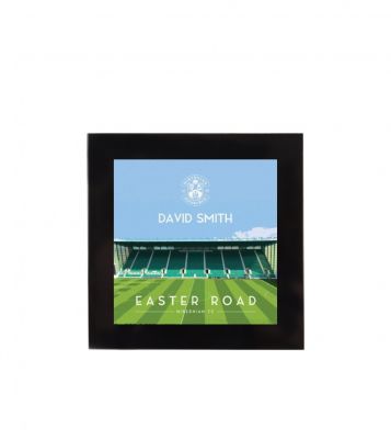 PERSONALISED - PITCH GLASS COASTER image