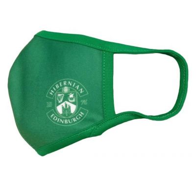 SMALL CREST FACE MASK - EMERALD - ADULTS image