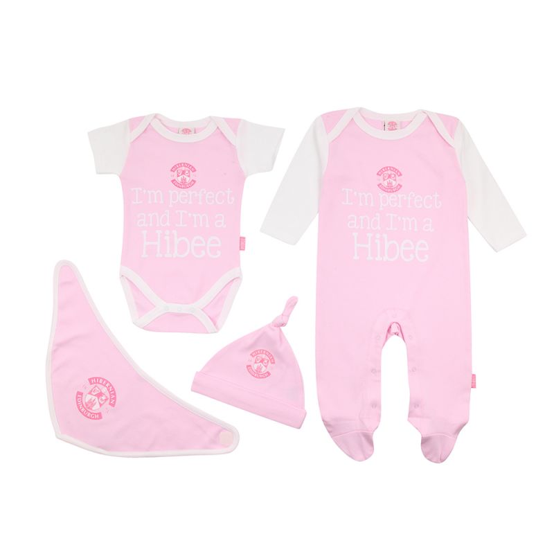PERFECT 4 PIECE GIFT SET - PINK/WHT