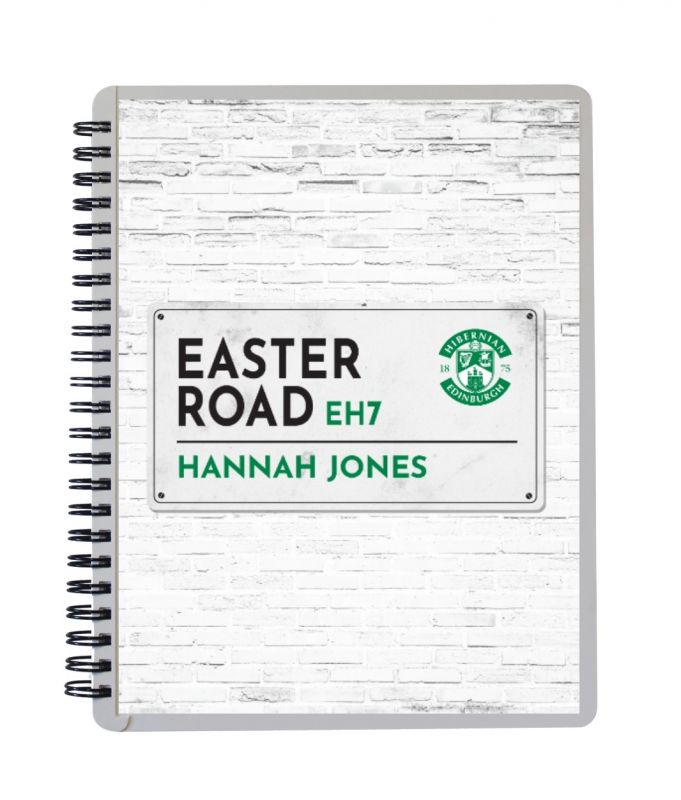 PERSONALISED - ST SIGN NOTEBOOK 6
